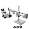 Mikroskop 3.5X-90X Trinokulární Stereo Mikroskop se stojanem Super Widefield 10X20MM Barlow Lens (White Set)