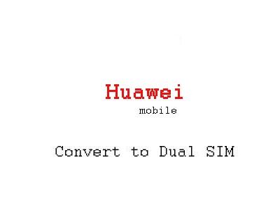 convert Dual SIM Huawei P10 Lite, P10, P10 Plus, Mate 10 Pro